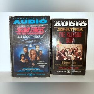 2 for 1 Vintage Star Trek Audio Books